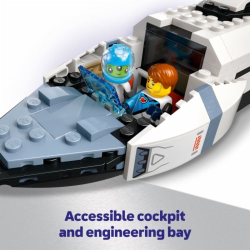 LEGO City Modular Galactic Spaceship Building Toy 60446 Perspective: left