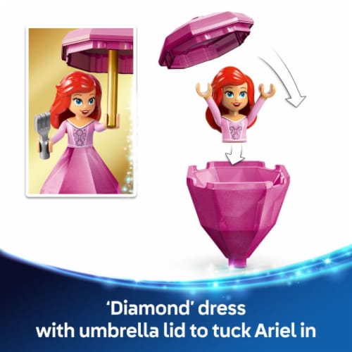 LEGO Disney Princess Twirling Ariel Building Toy 43259 Perspective: left