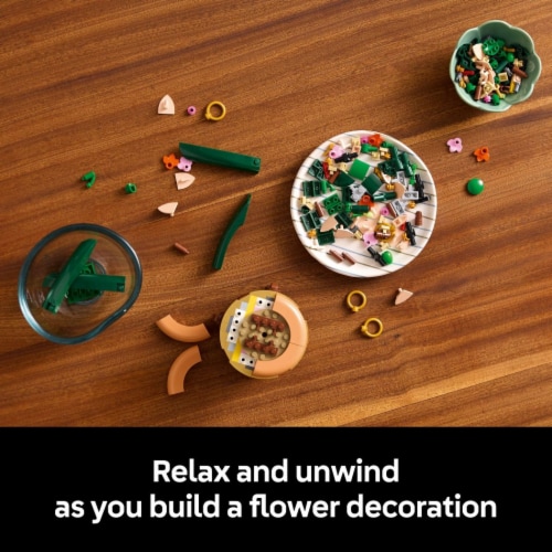 LEGO Botanicals Mini Orchid Building Set for Adults 10343 Perspective: left
