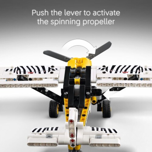 LEGO Technic Bush Plane Building Toy 42198 Perspective: left