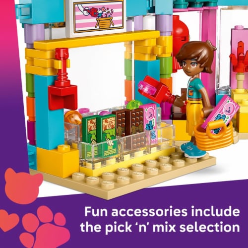 LEGO Friends Heartlake City Candy Store Building Toy 42649 Perspective: left