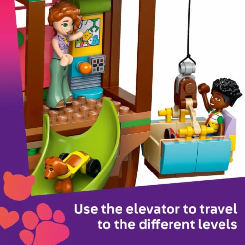 LEGO Friends Friendship Tree House Hangout Building Toy 42652 Perspective: left