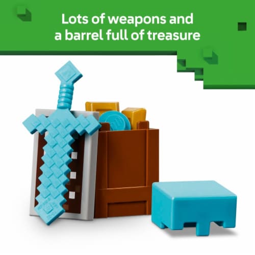 LEGO Minecraft The Illager Desert Patrol Building Toy 21267 Perspective: left