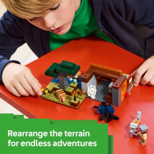 LEGO Minecraft The Armadillo Mine Expedition Building Toy 21269 Perspective: left