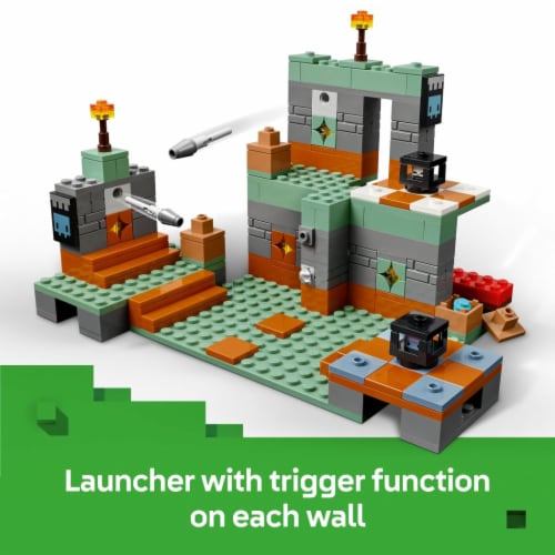 LEGO® Minecraft® The Trial Chamber Kids Toy 21271 Building Set Perspective: left
