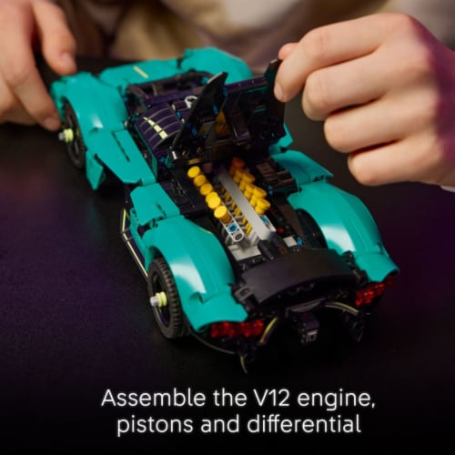 LEGO Technic Aston Martin Valkyrie Toy Car 42208 Perspective: left