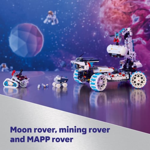 LEGO Technic Lunar Outpost Moon Rover Space Vehicle 42211 Perspective: left