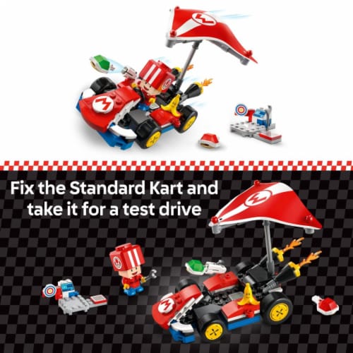 LEGO Super Mario: Mario Kart Standard Kit Building Toy 72032 Perspective: left