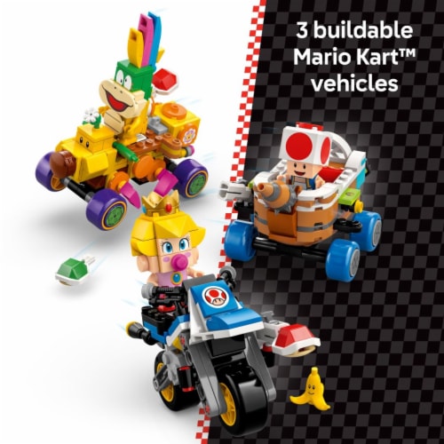 LEGO Super Mario: Mario Kart Baby Peach & Grand Prix Set 72036 Perspective: left