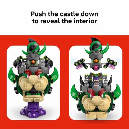 LEGO Super Mario Prince Florian & Castle Bowser 72042 Perspective: left