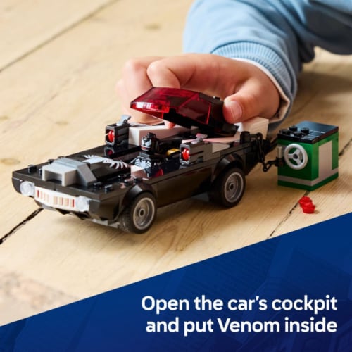 LEGO Marvel Spider-Man vs. Venom Muscle Car Building Toy 76309 Perspective: left