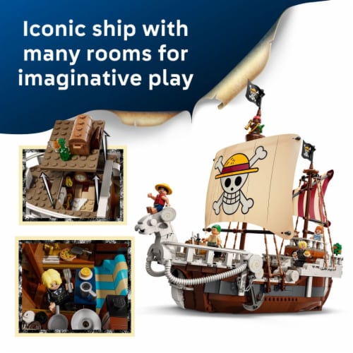LEGO ONE PIECE The Going Merry Pirate Ship 75639 Perspective: left