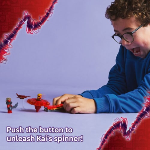 LEGO NINJAGO Kai's Dragon Spinjitzu Spinner Building Toy 71823 Perspective: left
