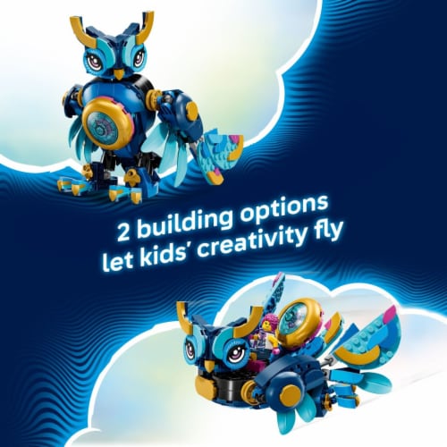 LEGO DREAMZzz Zoey’s Time Owl Building Toy 71494 Perspective: left
