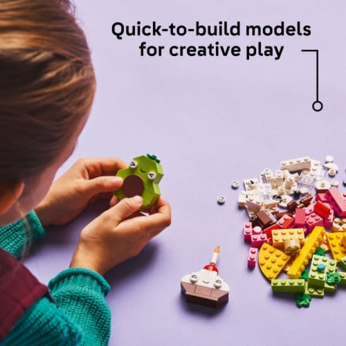 LEGO Classic Creative Food Friends Building Toy 11039 Perspective: left