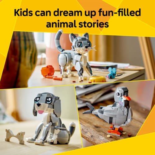 LEGO Creator 3 in 1 Playful Cat Building Toy 31163 Perspective: left