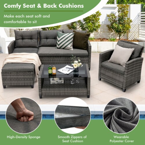 Outdoor sectional seat cushions sale