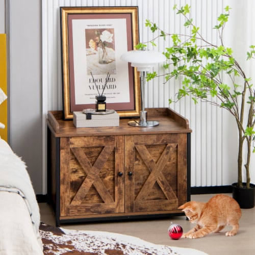 Nightstand discount litter box