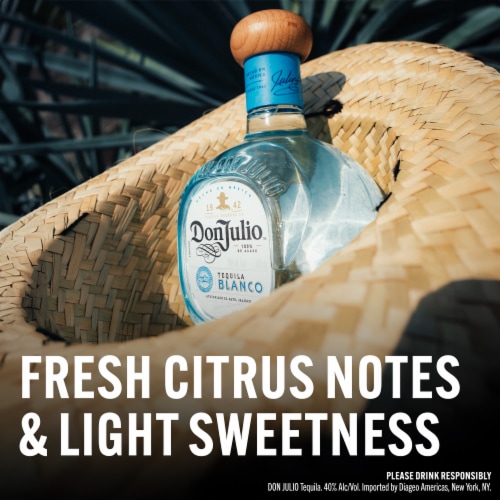 Don Julio Tequila Blanco Perspective: left