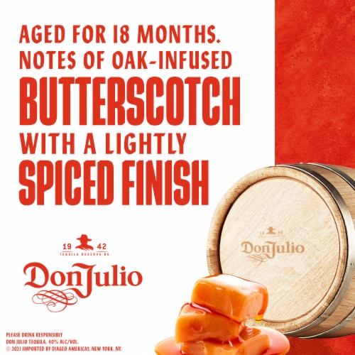 Don Julio Añejo Tequila Perspective: left