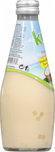 Kuii Pineapple Flavor Coconut Milk Perspective: left