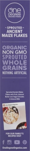 One Degree Organic Foods Ancient Maize Flakes Perspective: left