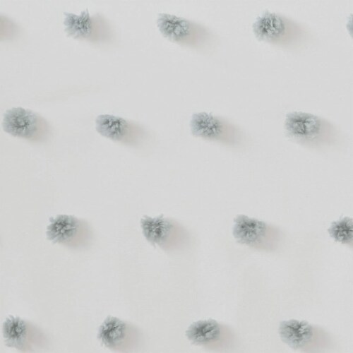 Sophie Shower Curtain White 72x72 Perspective: left