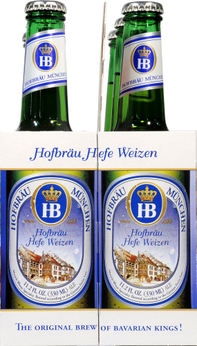 Hofbrauhaus Weissbier Hefe Weizen Perspective: left