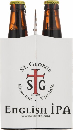 St George English IPA Beer Perspective: left