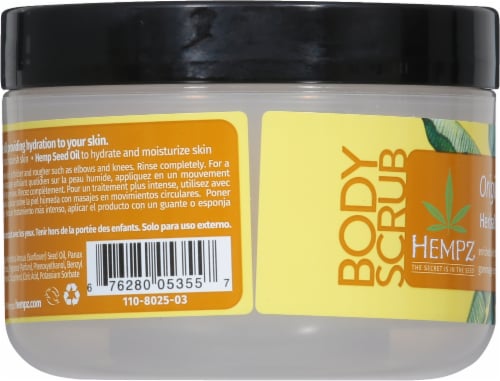 Hempz® Original Herbal Body Scrub Perspective: left