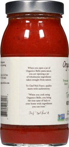 Organico Bello® Tomato Basil Pasta Sauce Perspective: left