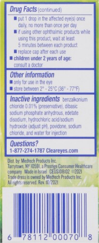 Clear Eyes Redness Relief Eye Drops, 1 fl oz - Harris Teeter