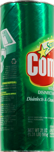 Comet Cleanser Powder Perspective: left