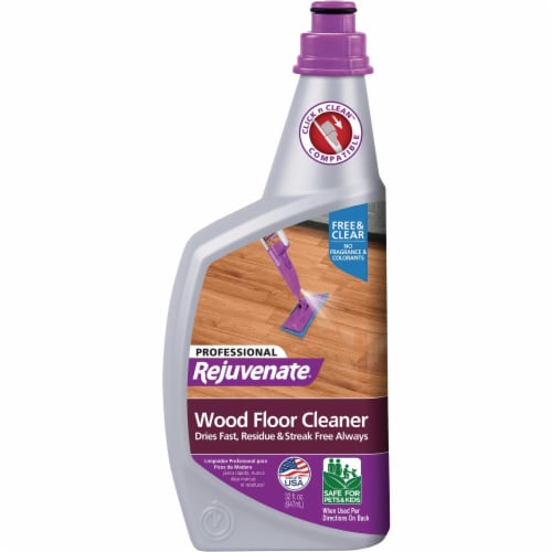 Rejuvenate 32 Oz. Professional Wood Floor Cleaner RJFC32PRO Perspective: left
