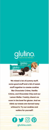 Glutino® Gluten Free Fudge Covered Pretzels Perspective: left