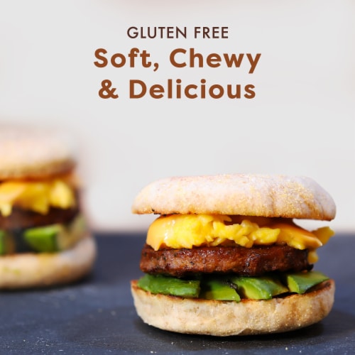 Glutino Gluten Free English Muffins Perspective: left