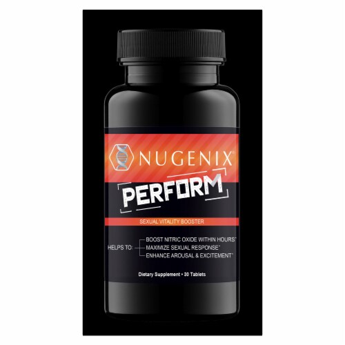 Nugenix® Perform Sexual Vitality Booster Perspective: left