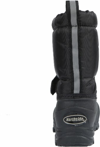 Northside Frosty Toddler Boys' Winter Snow Boots - Black Perspective: left