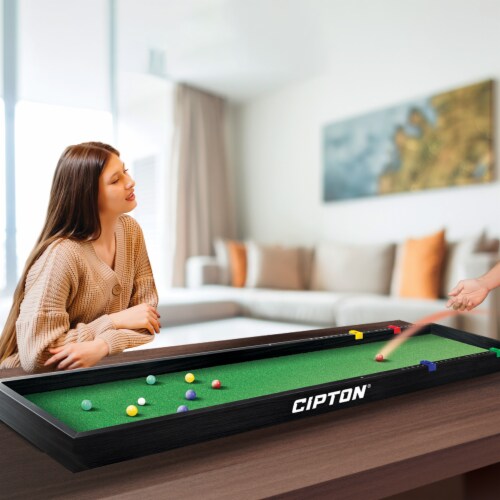 Cipton® Wooden Bocce Ball Set Perspective: left