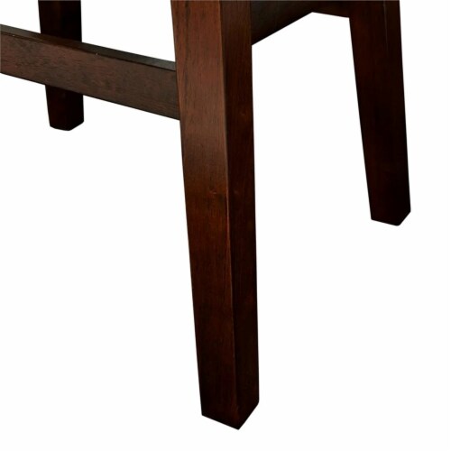 Riverbay Furniture 31 Cow Print Bar Stool in Brown Perspective: left