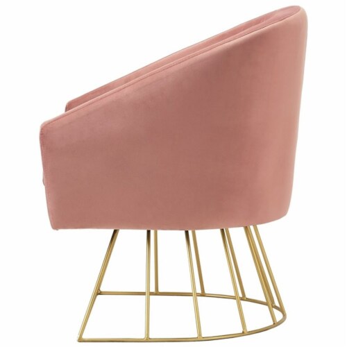 Blush barrel chair clearance