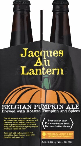 Jacques All Lantern Belgian Pumpkin Ale Perspective: left