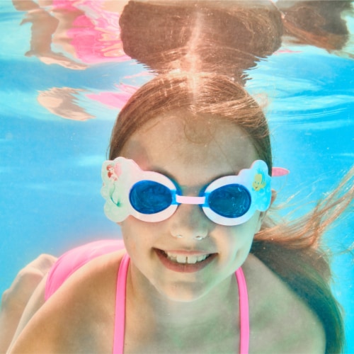 Swimways Disney Princess Ariel Kids Swim Goggles Perspective: left