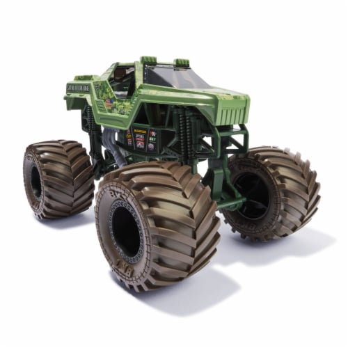 Monster Jam Official Soldier of Fortune™ Monster Truck Collector 1:24 Scale Die-Cast Vehicle Toy Perspective: left