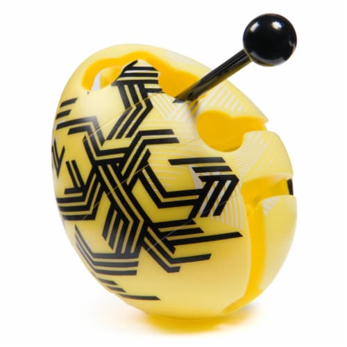 Rubik’s® Cube Smart Egg™ Puzzle - Yellow Perspective: left