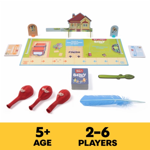 Spin Master Games Bluey Beat the Parents Perspective: left