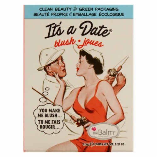 The Balm® It's A Date® Blush Perspective: left