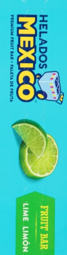 Helados Mexico Limon Fruit Bars Perspective: left