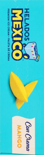 Helados Mango Fruit Ice Cream Bars Perspective: left