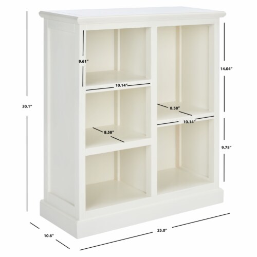 SAFAVIEH Maralah Bookcase White 33.9